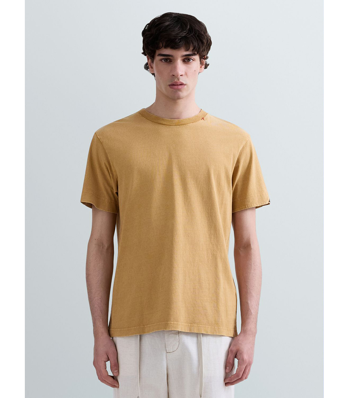 オープンエンドジャージーロゴTシャツ 詳細画像 サンドベージュ 1